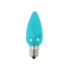 Decorator's Warehouse Bulbs|Outdoor Lighting^C9 Wonderful LED SMD Bulb (25 Bulbs/bag) - Frosted, Teal