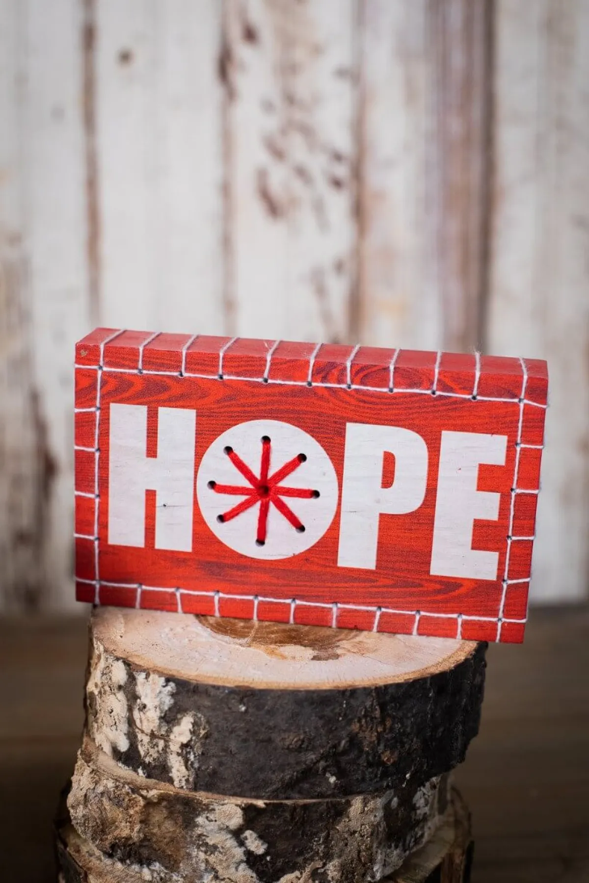 Decorator's Warehouse Christmas Accents^Christmas Words Block