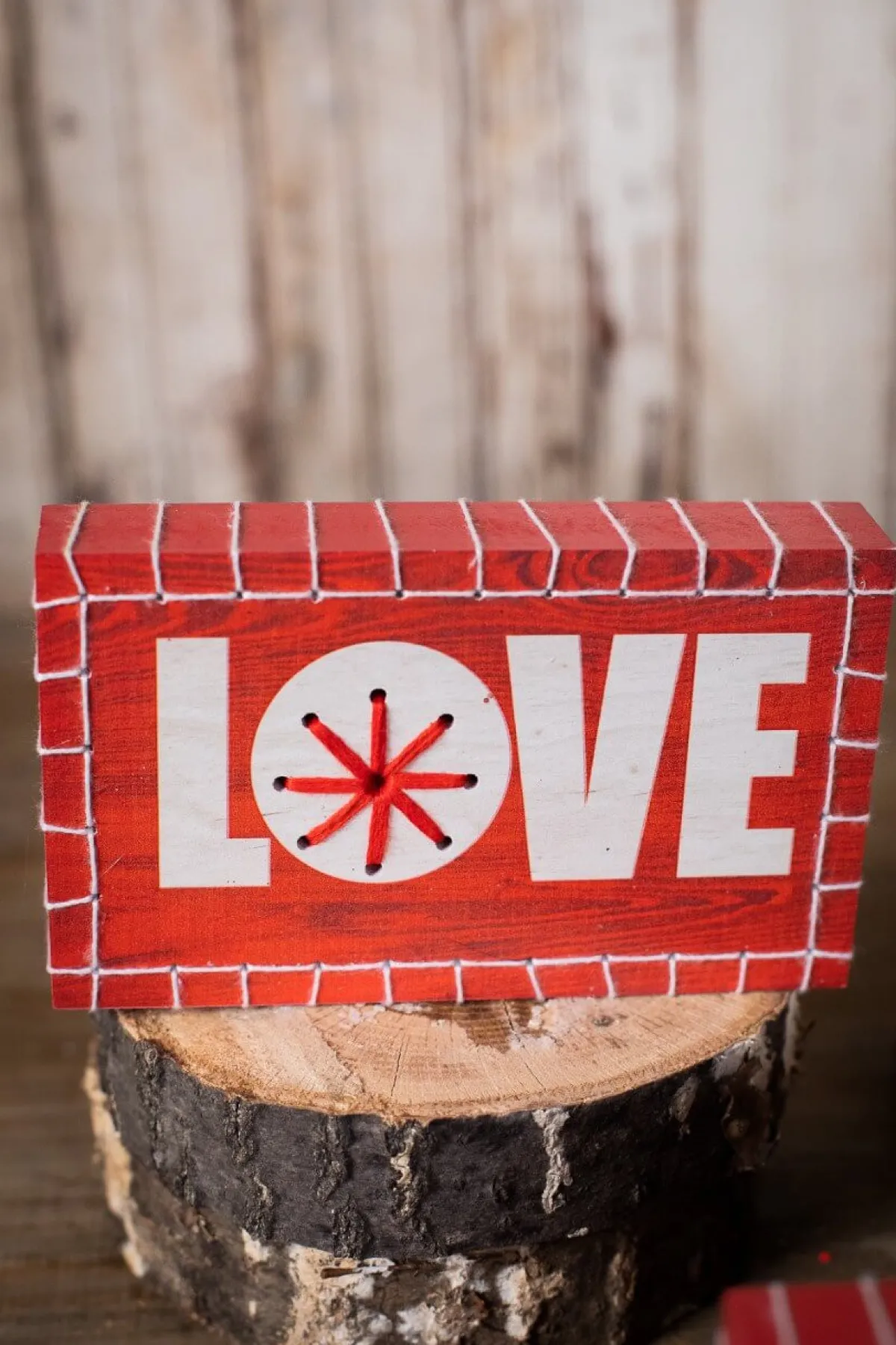 Decorator's Warehouse Christmas Accents^Christmas Words Block