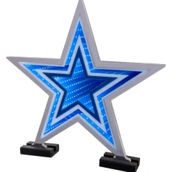 Decorator's Warehouse Infinity Lights|Indoor Lighting^Dallas Cowboys LED Infinity Star Light