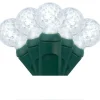 Decorator's Warehouse Light Strands|Outdoor Lighting^G12 70L 4" Spacing - Cool White