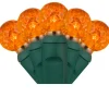 Decorator's Warehouse Light Strands|Outdoor Lighting^G12 70L 4" Spacing - Orange