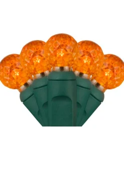 Decorator's Warehouse Light Strands|Outdoor Lighting^G12 70L 4" Spacing - Orange