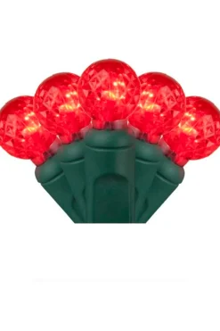 Decorator's Warehouse Light Strands|Outdoor Lighting^G12 70L 4" Spacing - Red