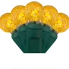 Decorator's Warehouse Light Strands|Outdoor Lighting^G12 70L 4" Spacing - Yellow