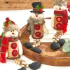 Decorator's Warehouse Christmas Accents^14”H Plush Holiday Snowman