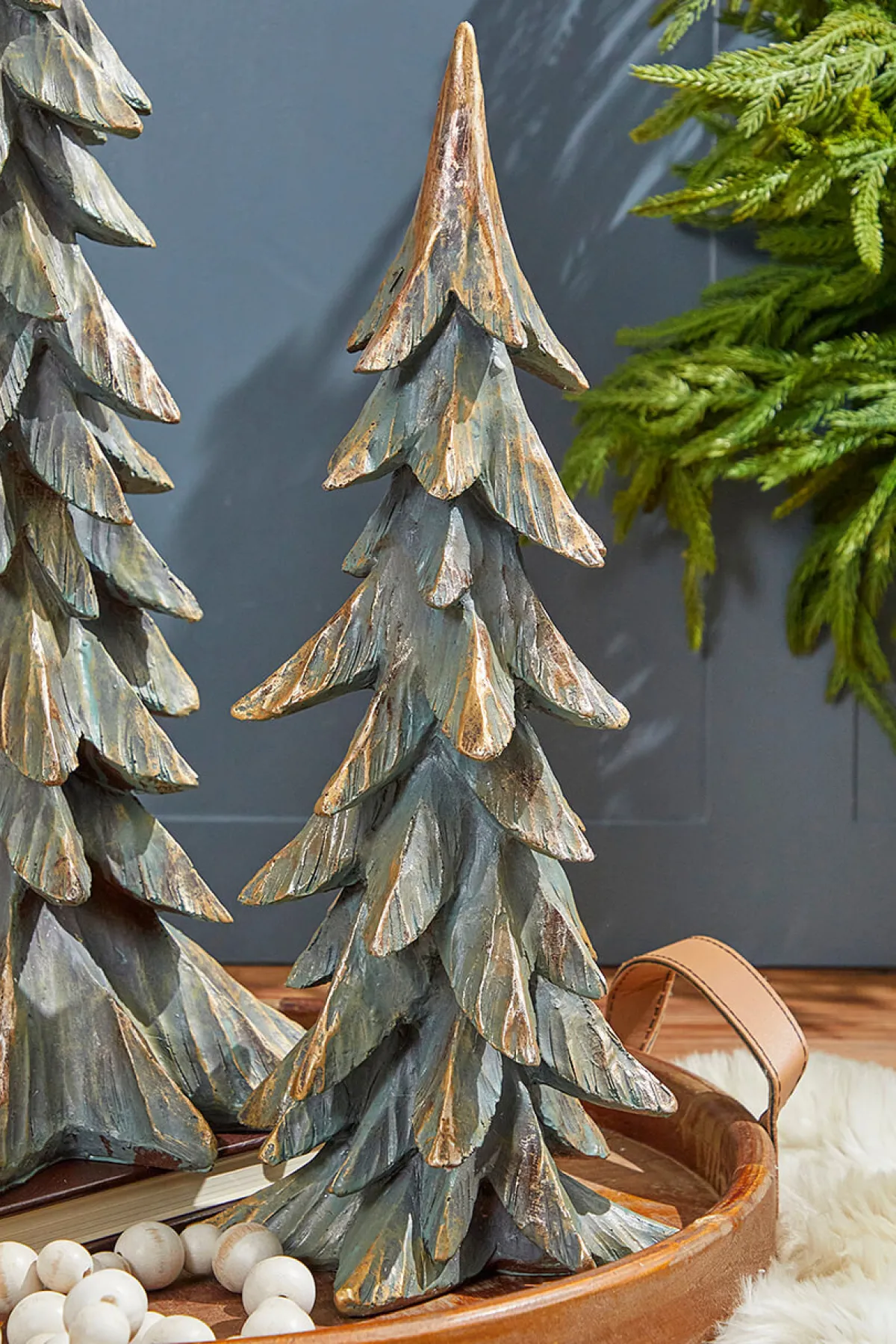 Decorator's Warehouse Christmas Accents^Highlands Tree - Set Of 2