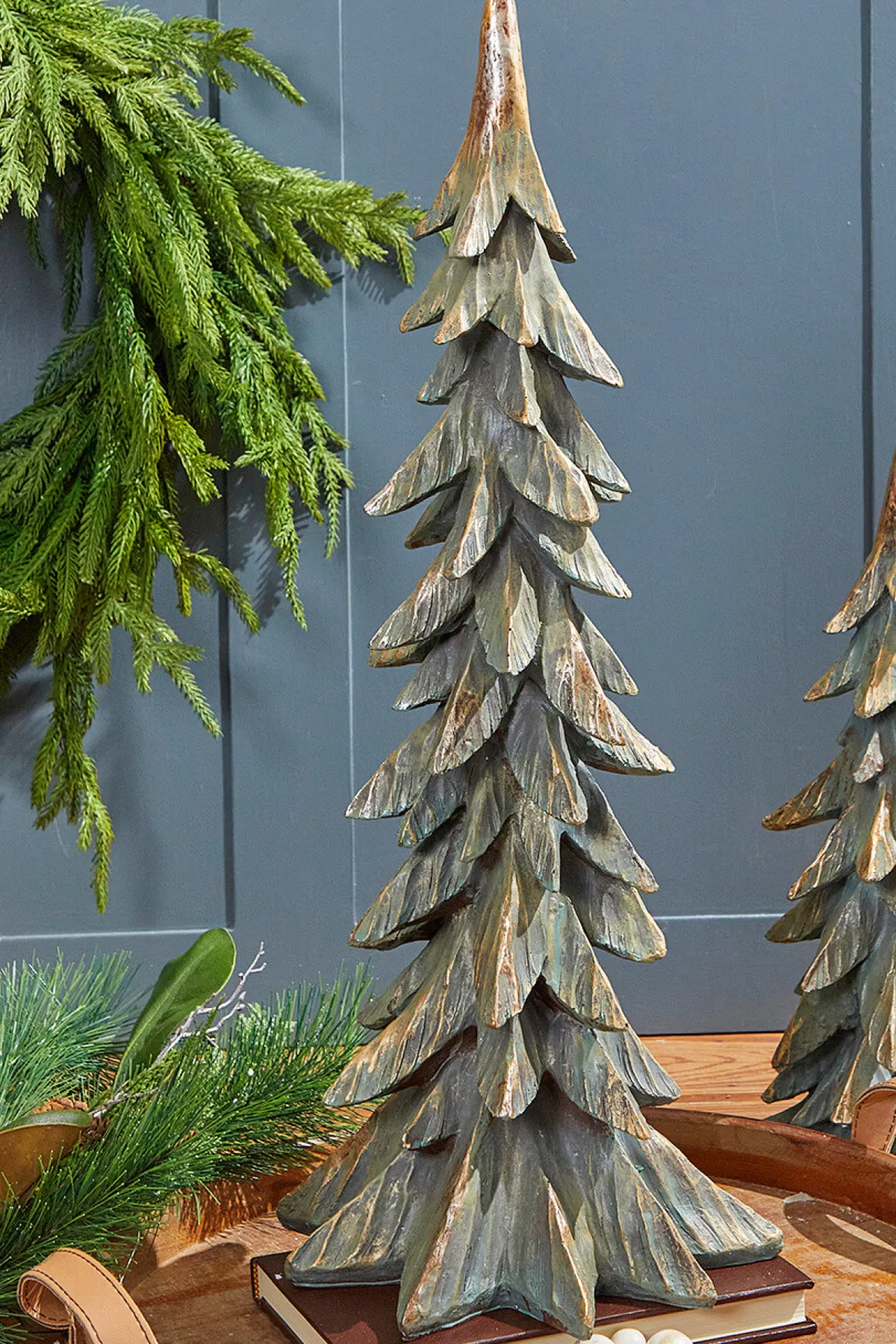 Decorator's Warehouse Christmas Accents^Highlands Tree - Set Of 2