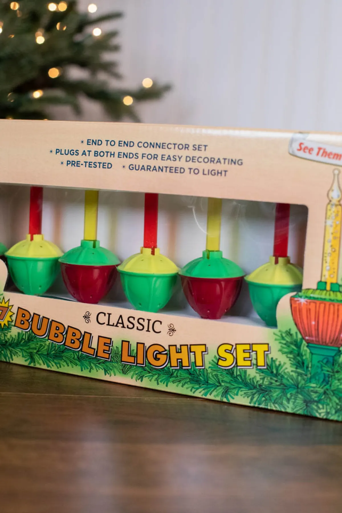 Decorator's Warehouse Indoor Lighting^Kurt S. Adler Classic 7 Bubble Light Set