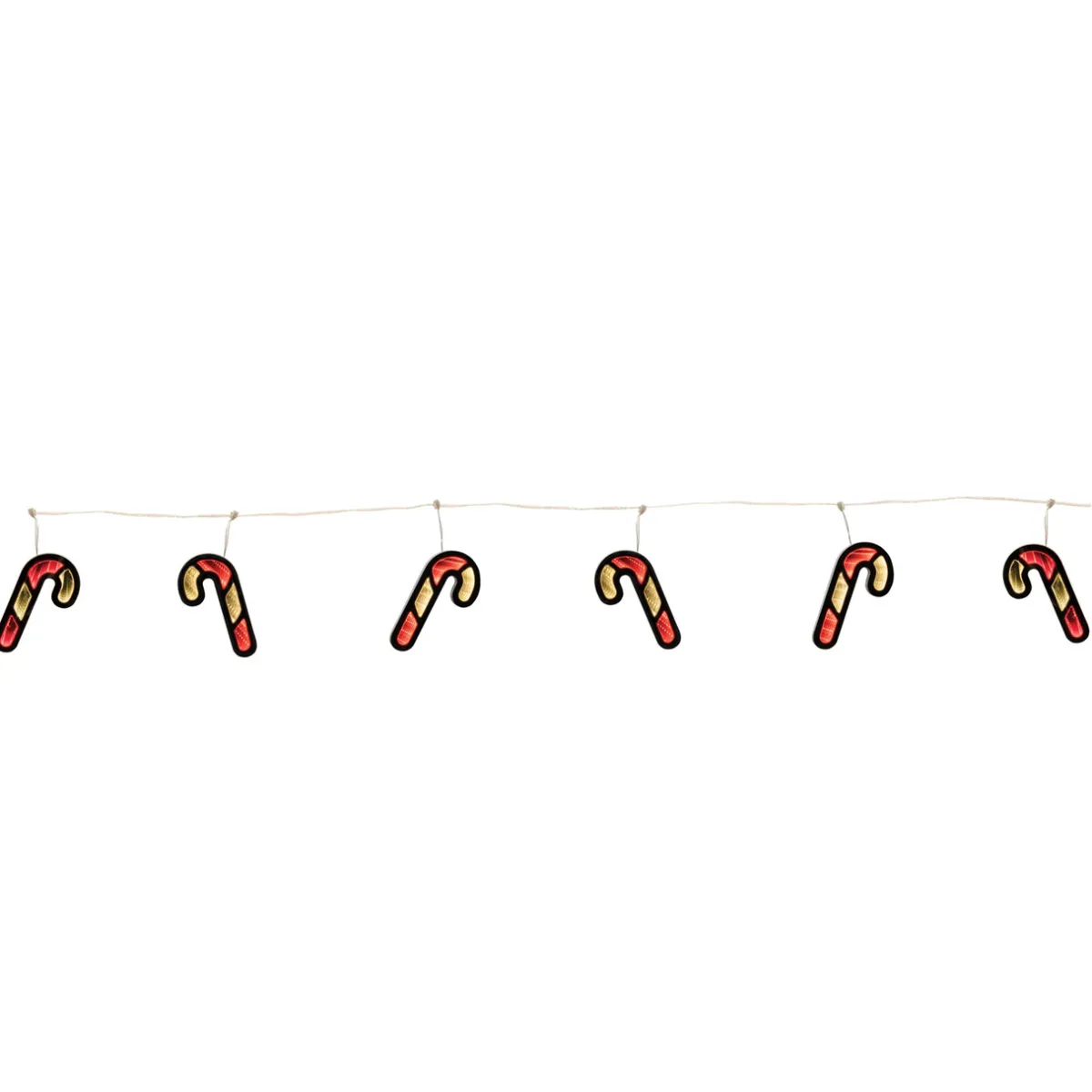 Decorator's Warehouse Infinity Lights|Indoor Lighting^68"L Infinity Light Candy Cane Garland