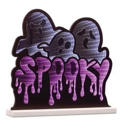 Decorator's Warehouse Infinity Lights|Indoor Lighting^15.5"L X 15"H Triple Ghost/Spooky Infinity Light