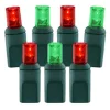 Decorator's Warehouse Light Strands|Outdoor Lighting^5mm Red/Green - 70L 4" Spacing