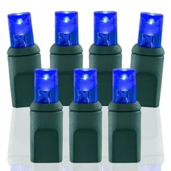 Decorator's Warehouse Light Strands|Outdoor Lighting^5mm Blue - 70L 4" Spacing