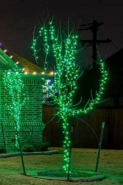 Decorator's Warehouse Light Strands|Outdoor Lighting^5mm Green - 70L 4" Spacing