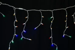 Decorator's Warehouse Light Strands|Outdoor Lighting^5MM Icicle Lights - Multi