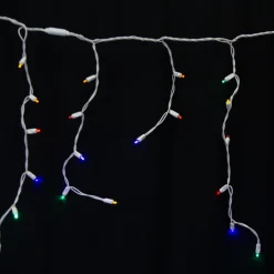 Decorator's Warehouse Light Strands|Outdoor Lighting^5MM Icicle Lights - Multi