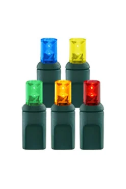 Decorator's Warehouse Light Strands|Outdoor Lighting^5mm Multi - 70L 4" Spacing