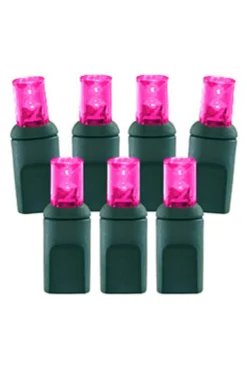 Decorator's Warehouse Light Strands|Outdoor Lighting^5mm Pink - 70L 4" Spacing