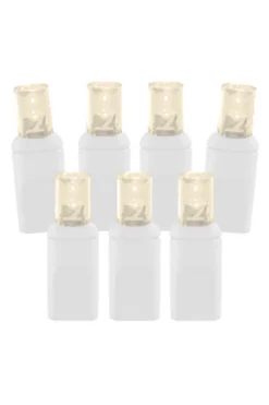 Decorator's Warehouse Light Strands|Outdoor Lighting^5mm Warm White (White Cord) - 70L 4" Spacing