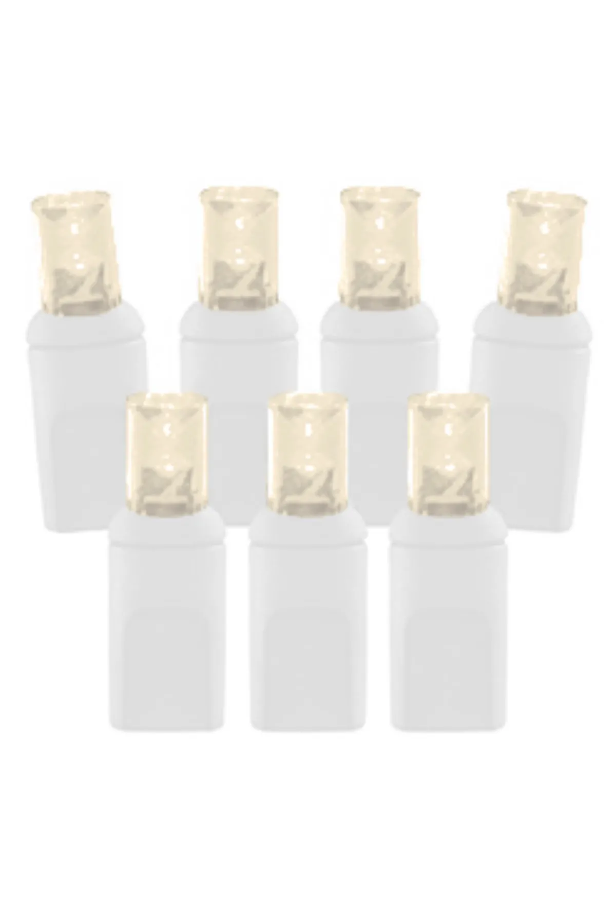 Decorator's Warehouse Light Strands|Outdoor Lighting^5mm Warm White (White Cord) - 70L 4" Spacing
