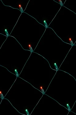 Decorator's Warehouse Outdoor Lighting^Net Red/Green - 5mm 100L 4'x6'