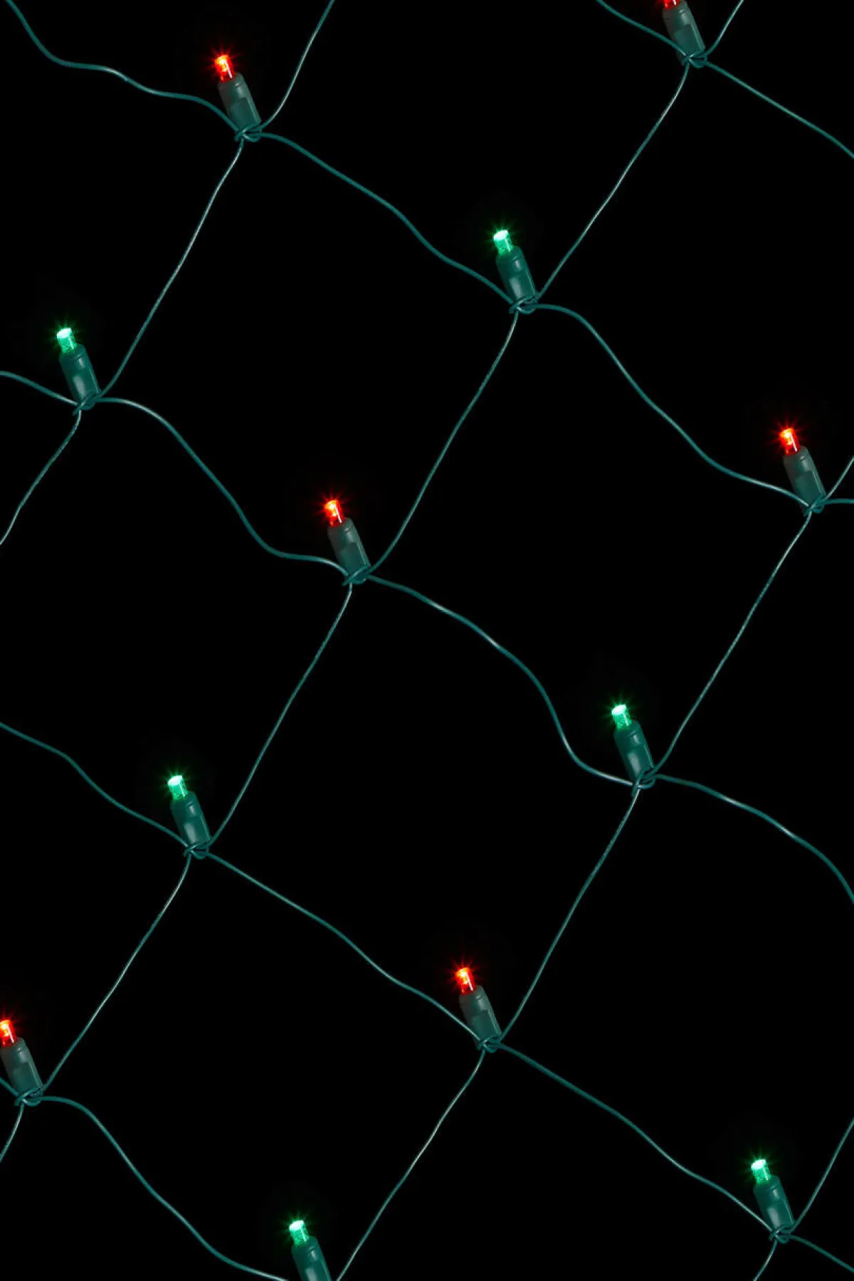 Decorator's Warehouse Outdoor Lighting^Net Red/Green - 5mm 100L 4'x6'