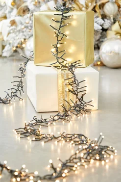 Decorator's Warehouse Light Strands|Outdoor Lighting^Platinum Elite Cluster Lights - 760L Warm White