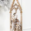 Decorator's Warehouse Christmas Accents^23"Resin Cathedral Holy Family