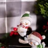 Decorator's Warehouse Christmas Accents^Resin Skiing Snowman