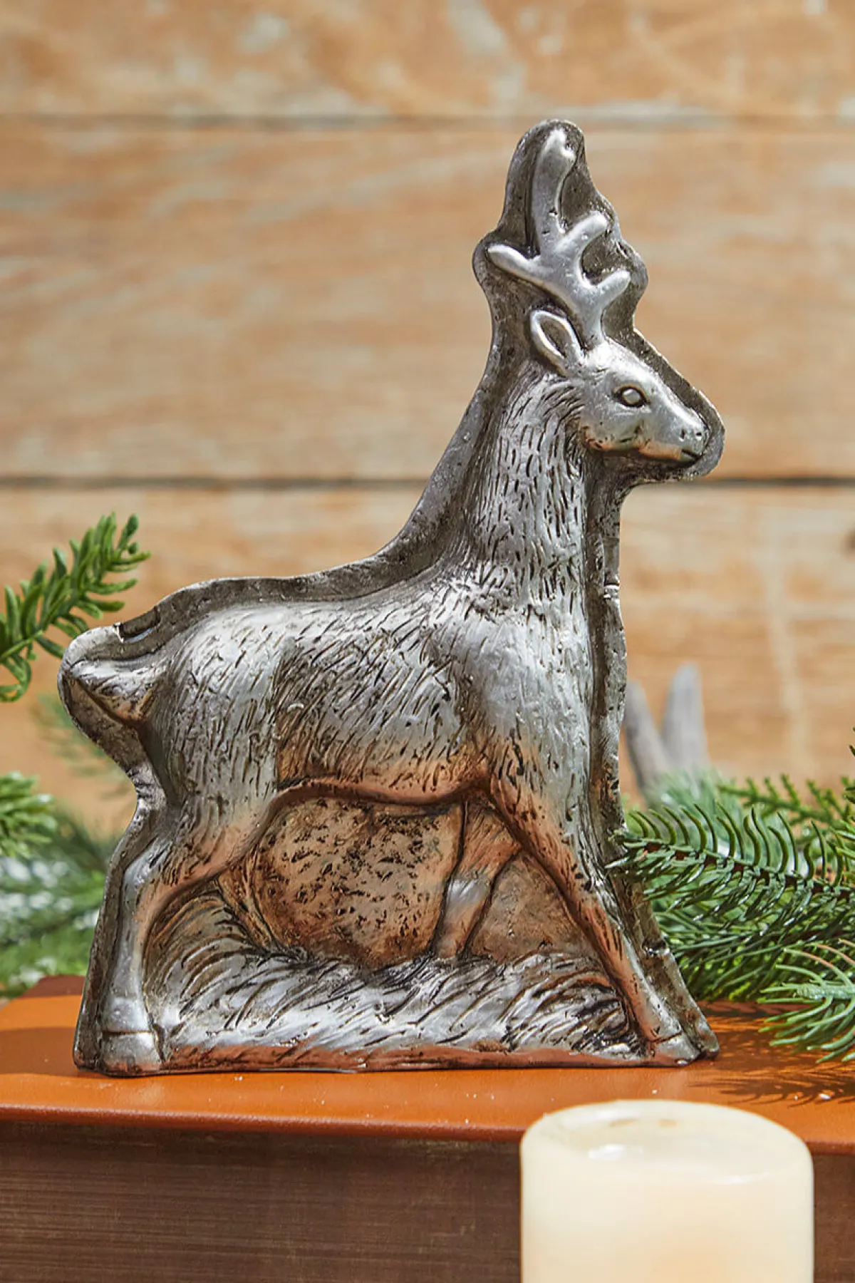 Decorator's Warehouse Christmas Accents^Resin Zinc Mold Reindeer