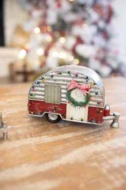 Decorator's Warehouse Christmas Accents^Retro Travel Trailer
