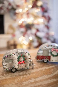 Decorator's Warehouse Christmas Accents^Retro Travel Trailer