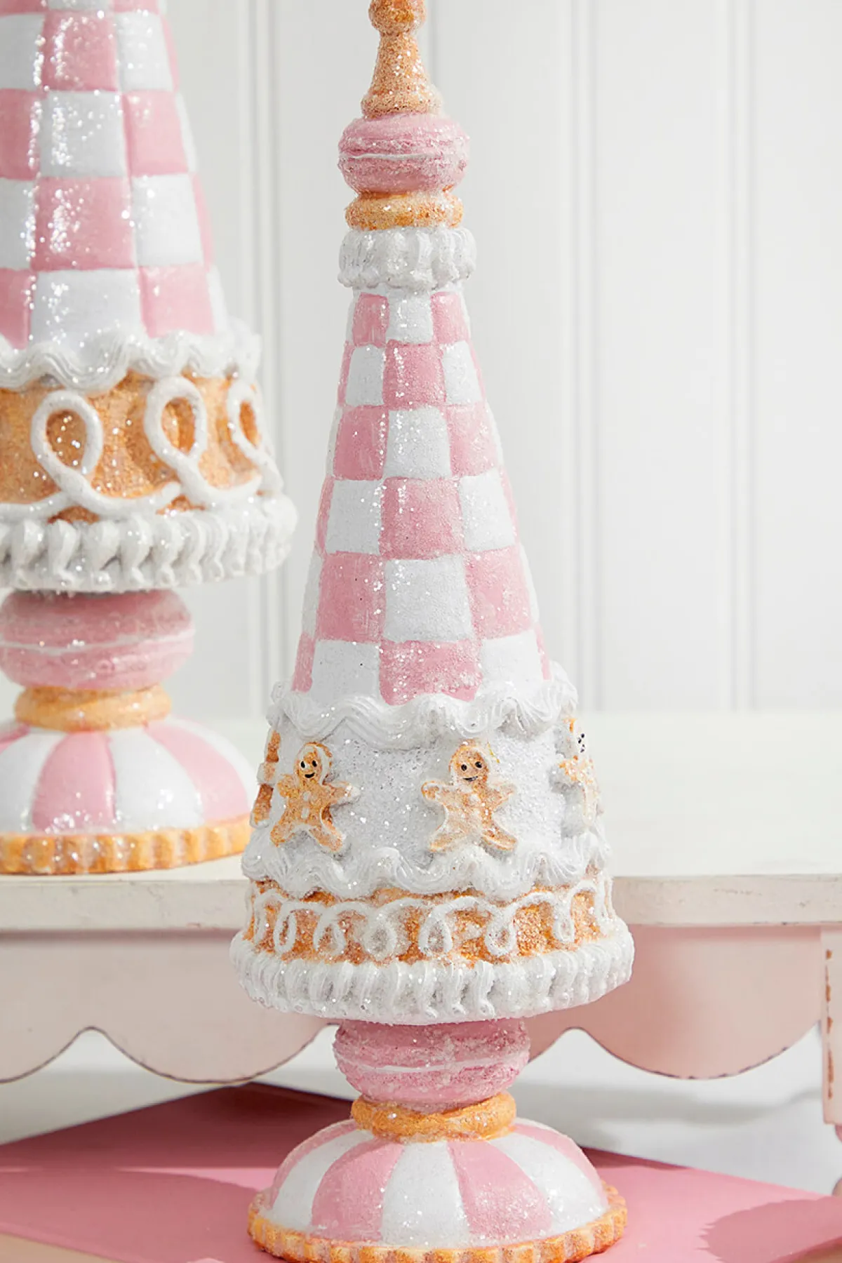 Decorator's Warehouse Christmas Accents^Sweets Gingerbread Tree - Set Of 2
